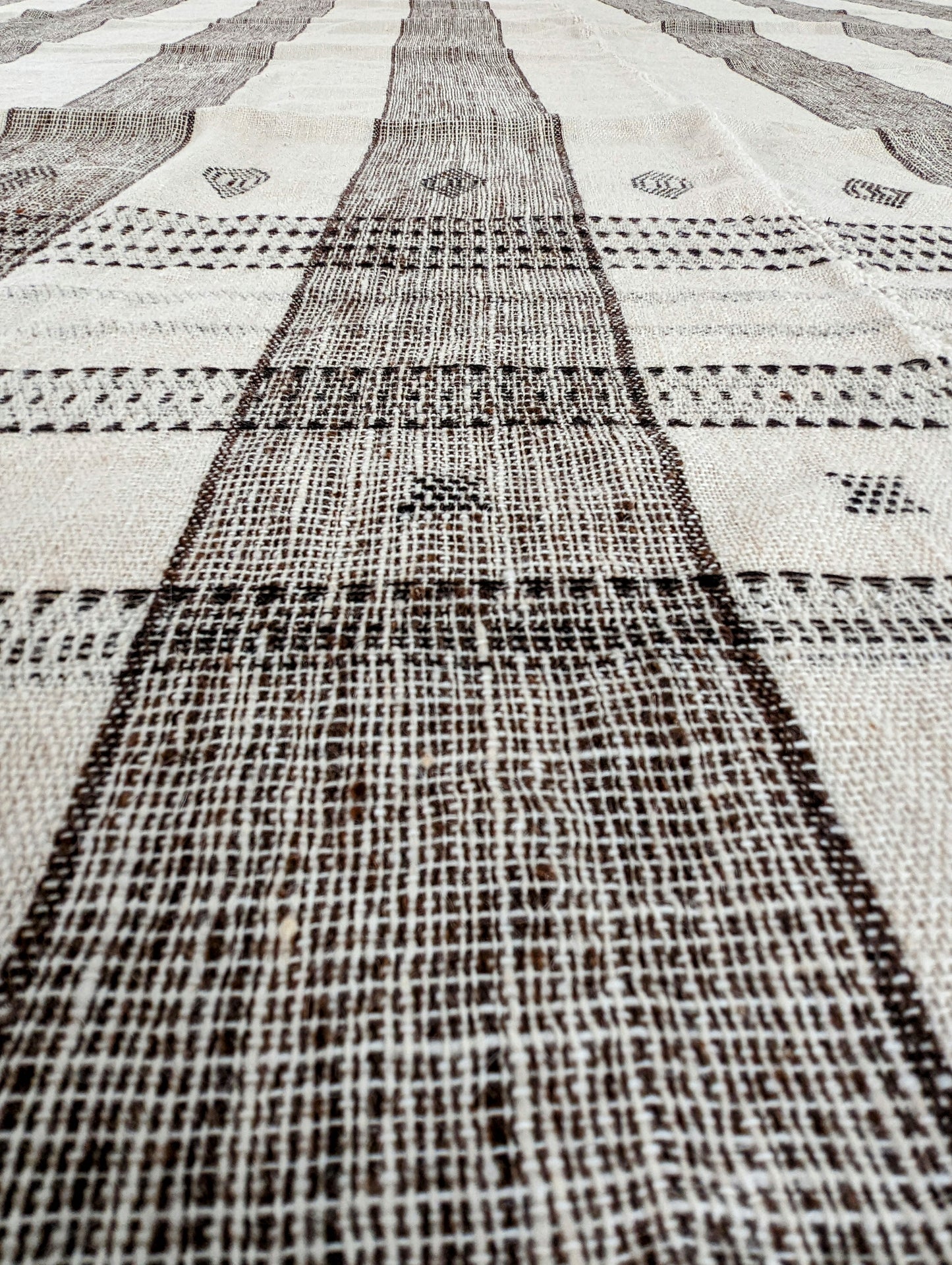 Bhujodi Wool Bed Cover/Throw/Curtain